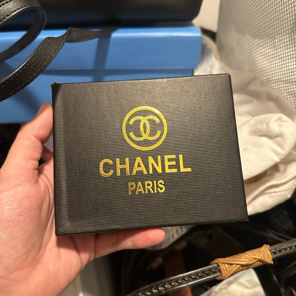 Vintage Chanel Red Key Holder Wallet - Picture 2 of 4